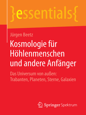 cover image of Kosmologie für Höhlenmenschen und andere Anfänger
